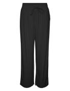 Vmjesmilo Hw Wide Pants Wvn Ga Noos Vero Moda Black