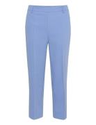Kasakura Hw Cropped Pants Kaffe Blue