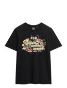 Vl Tokyo Relaxed Tee Superdry Black