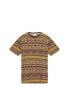 Akkikki Jacquard Tee Anerkjendt Brown