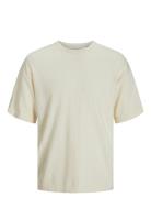 Jjeemil Knit Tee Ss Ln Jack & J S Cream