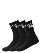 Cotton Sport Sock 3Pk Helly Hansen Black