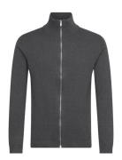 100% Recycle Knit Full Zip Lindbergh Black