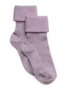 Ida Glitter Socks Mp Denmark Purple