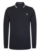 Ls Twin Tipped Fp Shirt Fred Perry Black