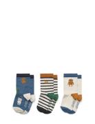 Silas Socks 3-Pack Liewood Patterned