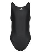 Adidas Cut 3 Stripes Swimsuit Adidas Performance Black