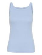 Kacarna Tank Top Kaffe Blue