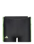 Adidas Colorblock 3-Stripes Swim Boxer Adidas Performance Black