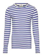 5X5 Classic Stripe Talika Top Mads Nørgaard Blue