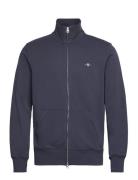 Reg Shield Full Zip Sweat GANT Blue