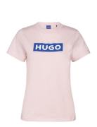 Classic Tee_B HUGO BLUE Pink