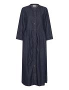 Aliyall Maxi Dress Ls Lollys Laundry Blue