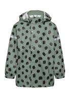 Jacket Rain Pu Lindex Green