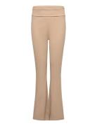 Jersey Trousers Yoga Lindex Beige