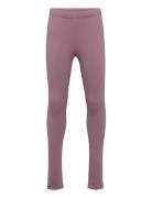 Leggings Basic Brushed Inside Lindex Purple