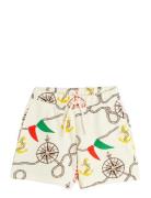 Nautical Aop Sweatshorts Mini Rodini Patterned