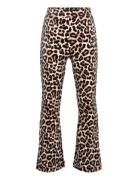 Trousers Velour Flare Lindex Patterned