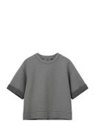 Mmshor O-Ss Sweatshirt MOS MOSH Grey