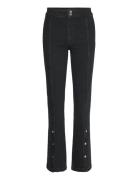 90S Stretch Button Front Jeans Filippa K Black