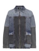 Over D Patchwork Jacket ROTATE Birger Christensen Blue