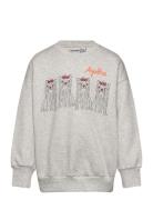 Agatha Dogs Sp Sweatshirt Mini Rodini Grey