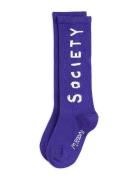 Society Knee-High Socks Mini Rodini Purple