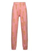 Winter Flowers Aop Sweatpants Mini Rodini Pink