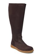 Booties - Flat - With Zipper ANGULUS Brown
