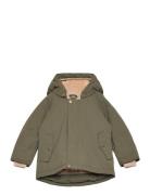 Matwally Fleece Lined Winter Jacket. Grs MINI A TURE Green