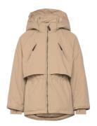 Matalgeana Fleece Lined Winter Jacket. Grs MINI A TURE Beige