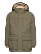 Matkastorio Fleece Lined Winter Jacket. Grs MINI A TURE Green