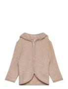 Jacket Ears Wool Fleece Huttelihut Beige