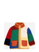 Baby Color Block Sheepskin Jacket Bobo Choses Patterned