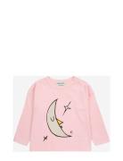 Baby Beneath The Moon T-Shirt Bobo Choses Pink