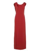 Knotted Floor Length Dress, 2274 El STINE GOYA Red