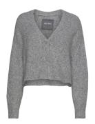 Mmzela Warm Knit Cardigan MOS MOSH Grey