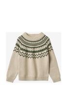 Janie Nordic Pullover Fliink Cream