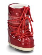 Mb Icon Jr Glitter Moon Boot Red