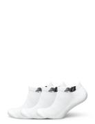 Unisex Response Performance No Show Socks 3 Pack New Balance White