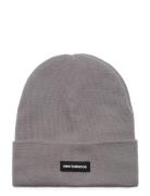 Linear Knit Cuffed Beanie New Balance Grey