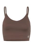 Nb Harmony Light Support Sports Bra New Balance Brown