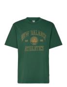 Athletics Over D Crest T-Shirt New Balance Green