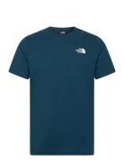 M S/S Redbox Tee The North Face Blue