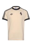 Juventus Adicolor Classics 3 Stripe Tshirt Adidas Performance Beige