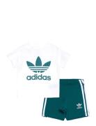 Short Tee Set Adidas Originals Blue