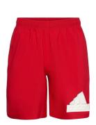 Logo Clx Swim Short Adidas Sportswear Red