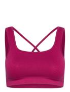 Scallop Seamless Bralette Casall Red