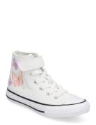 Ctas 1V Hi White/Pink Phase/Grape Fizz Converse White