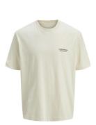 Jorislington Type Tee Ss Crew Neck Sn Jack & J S Cream